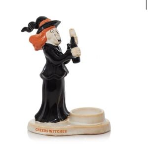 NIB Yankee Candle Boney Bunch Celebrations Cheers Tea Light Holder Halloween HTF